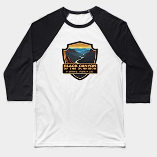 Black Canyon of the Gunnison National Park Baseball T-Shirt